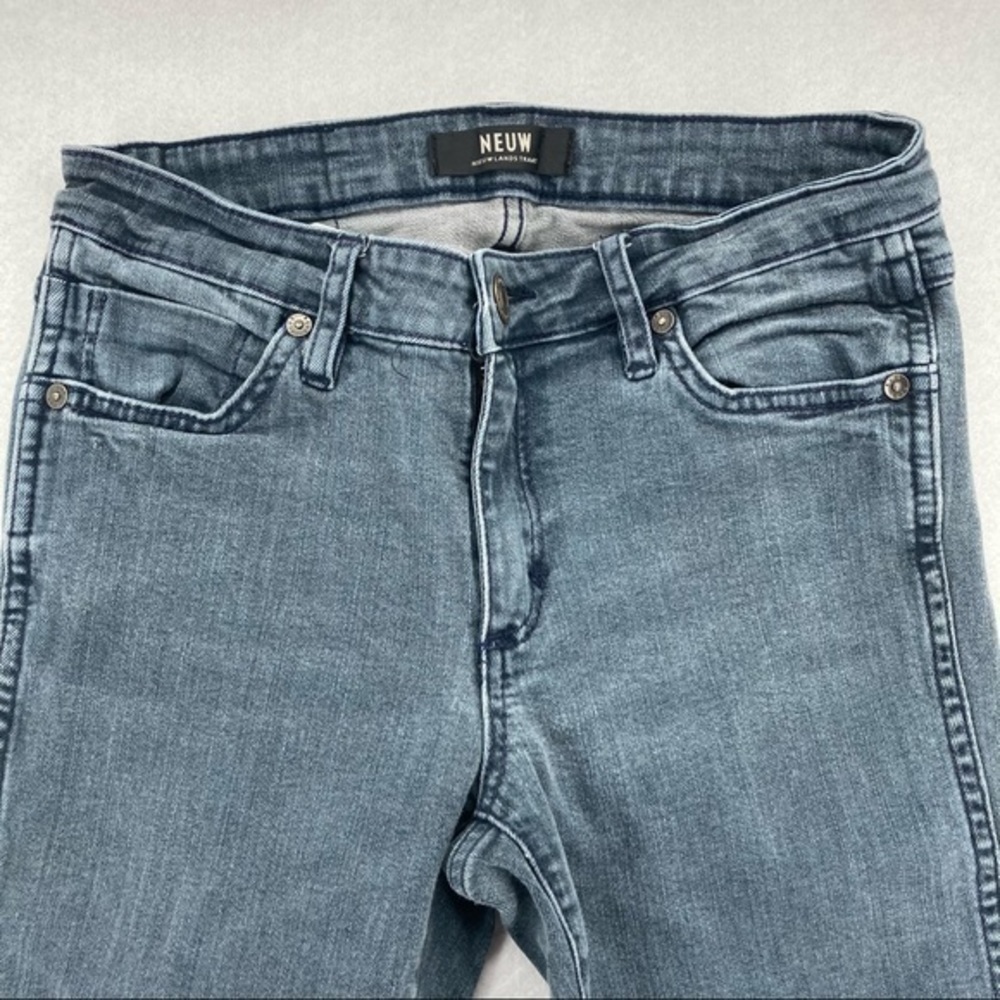 Neuw Razor Skinny Blue Denim Low Rise Jean‎ - Picture 3 of 10